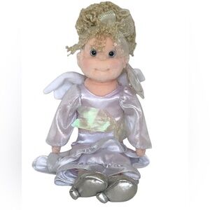 13” Ty Beanie Boppers Heavenly Heather with Angel Wings Plush Soft Toy Doll